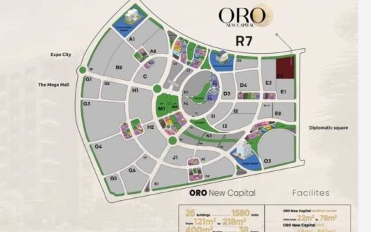 كمبوند أورو العاصمة الادارية الجديدة Oro New Capital Compound